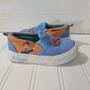 Blippi Toddler Slip In Shoes Casual Moonbug Glasses Fun Play